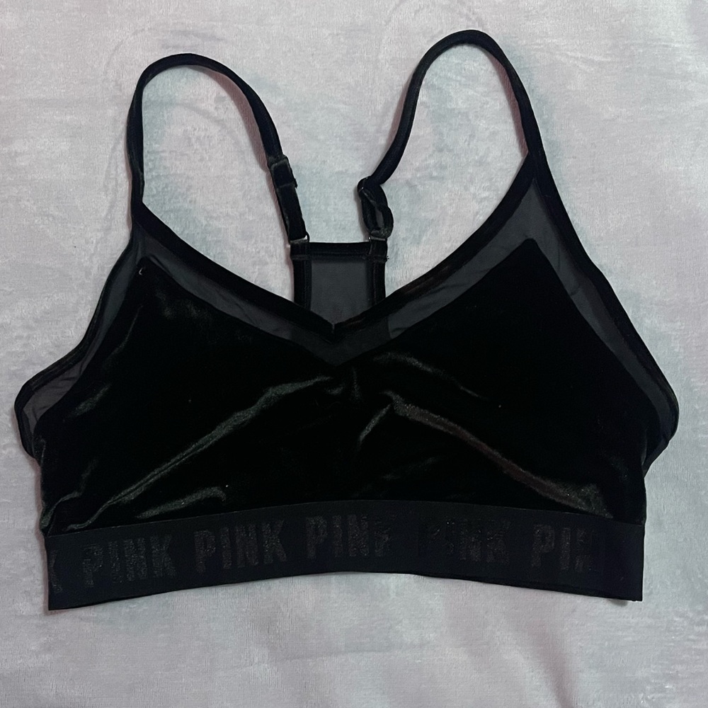 Victoria’s Secret Pink Velvet Bralette